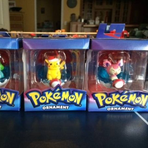 Pokemon Retired Edition 6 Ornaments-2005-NEW-Vintage Collectibles - Picture 5 of 15